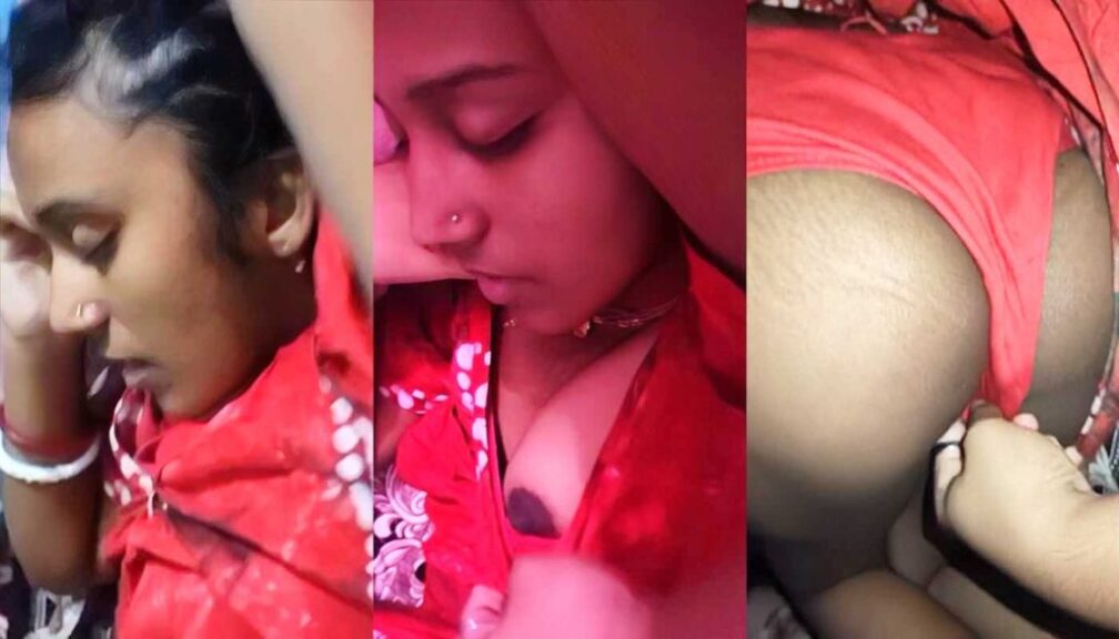 Sleeping Wife Boob Press Pussy Ass Show By Husband Desi MMS